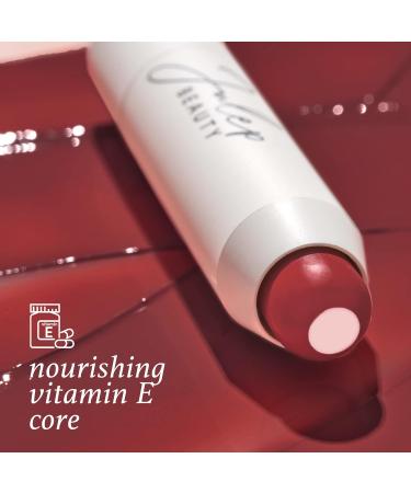 Julep The Perfect Pair 2pc Set: It's Balm Tinted Lip Balm Cherry Wood and With a Trace Retractable Creamy Long-Lasting Lip Liner Black Cherry - Buy Online on GoSupps.com