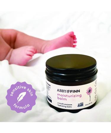 ABBY&FINN Organic Multipurpose Baby Balm 2 oz (Pack of 1) | USDA Certified, Non-GMO, Unscented, Cruelty-Free - Buy Online on GoSupps.com
