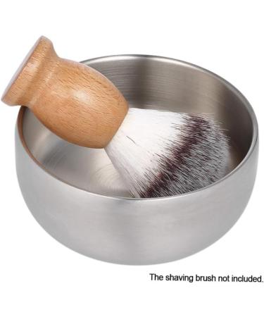 Frcolor 3-Piece Metal Stand Set - Polished Silver Shell Salon Gift | Stainless Steel Razor Holder | Bathroom Organizer 11x11x6.5cm - Buy Online on GoSupps.com