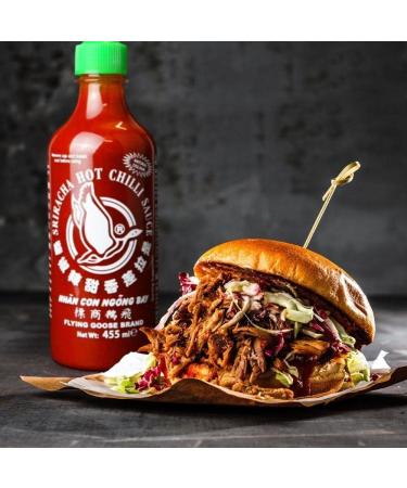 Flying Goose Sriracha Chilli Sauce 730ml - Large Hot Spicy Sauce - 1 Bottle - Buy Online on GoSupps.com