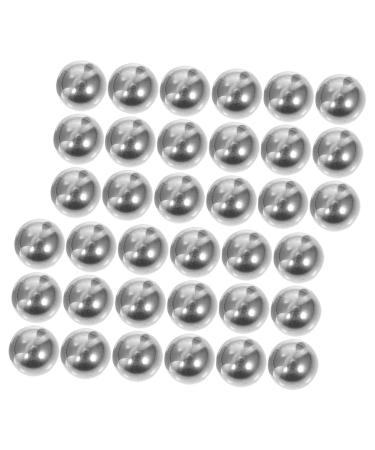 Healeved 5 Nail Stirring Ball Nail Polish Mixing Balls Stainless Steel Mixing Balls Oil Paint Models Manicure Mixing Balls Mixing Balls for Manicure Coloring Mixing Tools Oil Stirring Balls