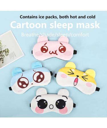 Adonpshy Cartoon Eye Treatment Pad for Fatigue Relief and Relaxation - Sleep Blindfold for Personal Use - Buy Online on GoSupps.com