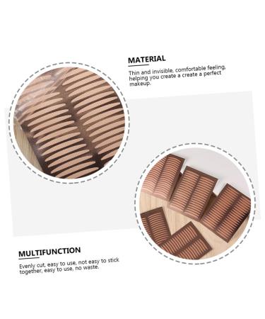 Balacoo 25 Sheets Double Eyelid Sticker Makeup Tape Double Eyelid Tape Female Eyelid Makeup Sticker Girl - Buy Online on GoSupps.com