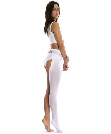 Buy Scudotex Mono Tights - Medical Compression Tights 18-24 mmHg White Size 2 Straight Design - International Shipping - Buy Online on GoSupps.com