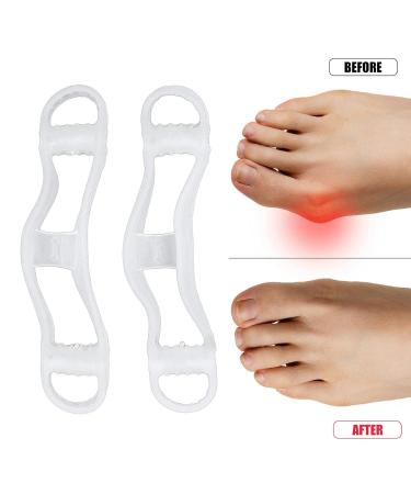 Socobeta Orthopedic Toe Separator - Silicone Foot Ball Alignment 2 Pack Comfortable & Multifunctional - Buy Online on GoSupps.com