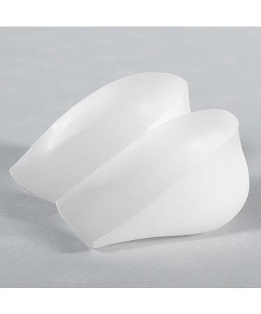 Height Boosting Insoles - Transparent Silicone Footbed Enhancer (2.4in) for All Shoes - Universal Heel Pad - Buy Online on GoSupps.com