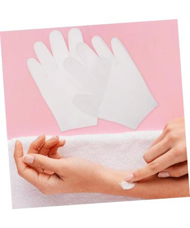 HAPINARY 3 Pairs Cover Lotion Gloves Moisturizing Gloves Overnight Sleeping Gloves for Dry Hand Women Silicone Dry Hand Gloves Moisturizing Gloves Hands - Buy Online on GoSupps.com