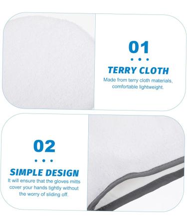 Healeved 5 Pairs Waxing Gloves Paraffin Manicure Mitt Hand Gloves Bath Gloves Moisturizing Gloves Paraffin Wax Cover Hand Moisturizer Gloves Heated Gloves Wax Gloves Towel Mittens Heater - Buy Online on GoSupps.com