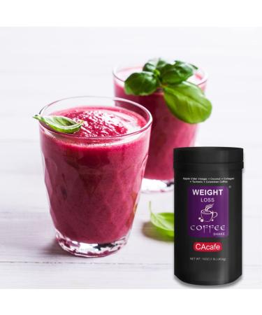 Apple Cider Vinegar Weight Loss Coffee with Coconut, Collagen, Turmeric & Colombian Coffee - Natural Weight Management Aid (16 oz) - Buy Online on GoSupps.com
