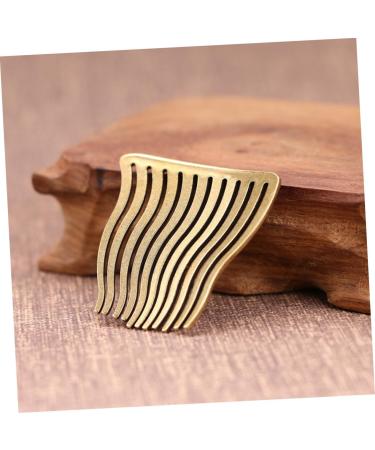 CRILSTYLEO 1pc Hairpin Wedding Hair Comb Wedding Headwear Bridal Hair Accessories Wedding Hair Accessories Brass Comb Clip Exquisite Hairdress Banquet Headdress Hair Clip Decor Insert Comb - Buy Online on GoSupps.com