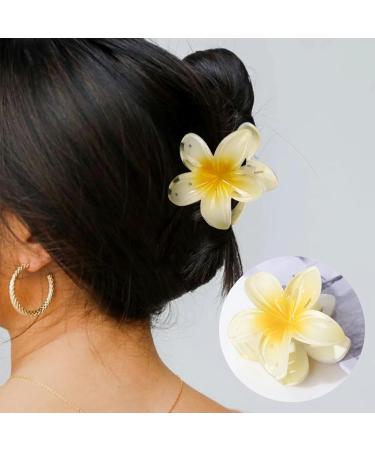 Hair clips Claw Clips 1 Pc Fashion Women Beach Vacation Egg Flower Hair Clips Flower Large Hair Claw Hairpin Women Girls Accessories-5(14) - Buy Online on GoSupps.com