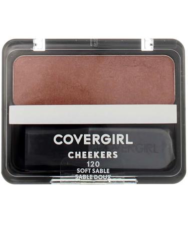 CoverGirl Cheekers Blush Soft Sable 120 - Natural Flush for a Radiant Glow - Buy Online on GoSupps.com