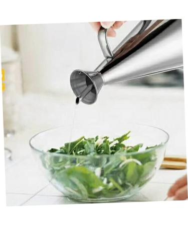 Zerodeko 3pcs Oil Holder Olive Oil Bottle Dispenser Vinegar Bottle Olive Oil Dispenser Cooking Oil Dispenser Kitchen Things Olive Oil Nozzle Oil Decanter Container Stainless Steel mediumx3pcs As Shownx3pcs - Buy Online on GoSupps.com