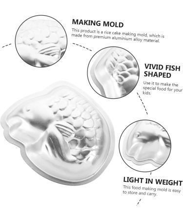Zerodeko Tart Pans 2 pcs Cold - Fish Rice Mould Baking Aluminium Shape Cake Household Jelly Mousse Pudding Cups - Buy Online on GoSupps.com