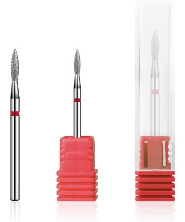 BNG Cuticle Bit for Gel Nails - Professional Electric Nail File 3/32 Inch Diamond Grinder for Removing Cuticles - Manicure Salon Tool - Buy Online on GoSupps.com
