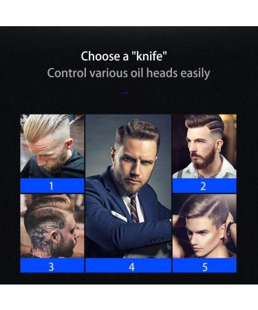 Professional Cordless Hair Clippers for Men - 150 Min Run Time LED Display 3 Speed Settings & 4 Guide Combs - Buy Online on GoSupps.com