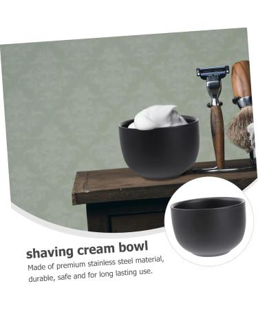 Frcolor Stainless Steel Shaving Soak Soap Bowl Set - XL Double Layer Razor Accessories for Smooth Shaving - Buy Online on GoSupps.com