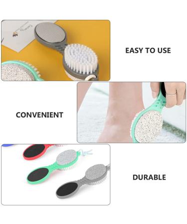 Exceart 4-Piece Callus Remover Set - Foot Pedicure Tools for Men & Women | Dead Skin Removal & Cleaning Scrubber - Buy Online on GoSupps.com