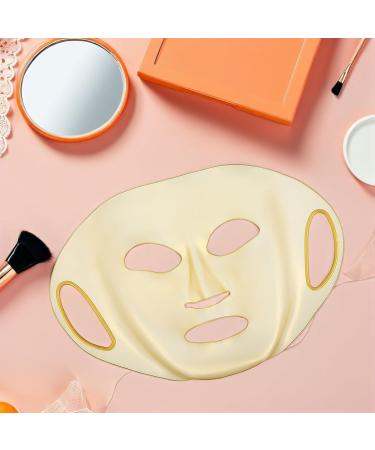 3 pi ces Masque Silicone R utilisable Couvre-masque Hydratant Ajustable pour Soins Visage Fixation S curis e Anti-glissement Design Compact et Pliable pour Usage Domestique et - Buy Online on GoSupps.com
