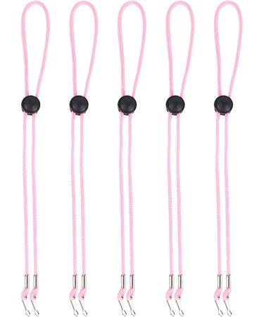 Adjustable Mask Holder - 5 Pack Behind Head - Anti-Slip Face Mask Lanyard for Adults & Kids (Pink) - Buy Online on GoSupps.com