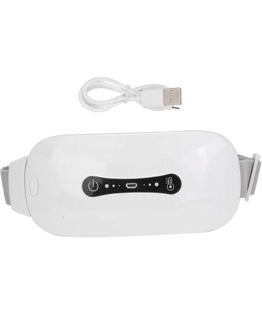 Waist Massage Belt with Hot Compress | Menstrual Uterus Warming Pad & Back Pain Relief - 3 Temperature Settings for Dysmenorrhea & Stomach Cramps - Buy Online on GoSupps.com