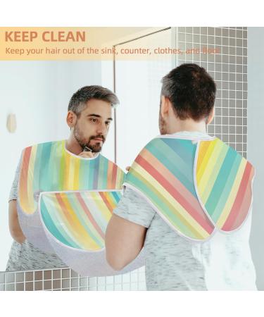 Little Green Leaf Beard Bib Apron Hair Catcher for Men | Perfect Father's Day & Christmas Gift for Dad or Husband - Buy Online on GoSupps.com