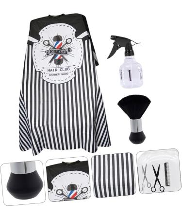 FRCOLOR 1 Set Hairdressing Cloth Set Hair Cutting Cape Nylon Hair Cutting Cape PET Dress Scarf Haircut Scarf Sheer Spray Bottle Salon Hair Towel Hairdressing Cape for Salon Hair Dye - Buy Online on GoSupps.com