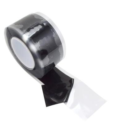 Domain Cycling Waterproof Self-Fusing Silicone Bike Handlebar Tape - 10 Ft Roll, Black - Buy Online on GoSupps.com