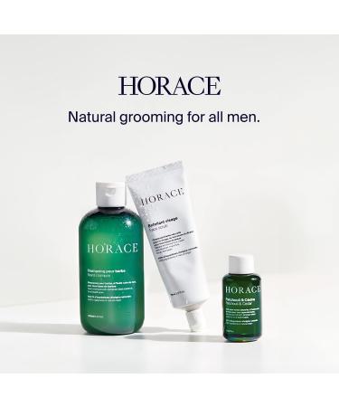 HORACE Beard Shampoo for Men - Sulphate-free Wash with Castor Oil - Gentle Beard Care for All Skin Types - Woody Aromatic Scent 250 ml - Buy Online on GoSupps.com