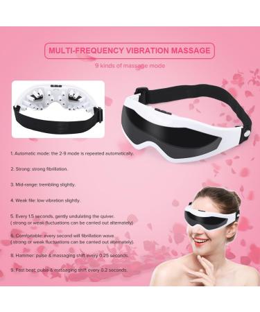 3D Eye Massage Device - USB Vibration Eye Mask for Anti-Fatigue & Wrinkle Care | International Shipping Available - Buy Online on GoSupps.com