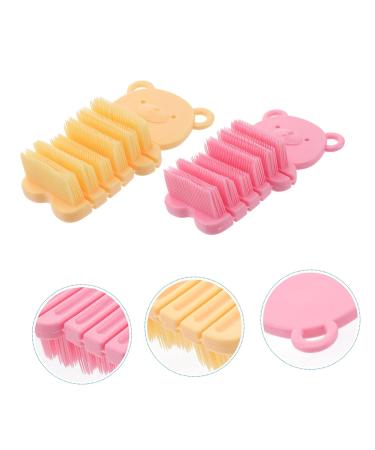 Buy PopetPop 2-in-1 Hand Washing Brush for Kids | Soft Nail & Finger Cleaning Brush | Stiff Bristles for Efficient Scrubbing | International Shipping Available - Buy Online on GoSupps.com