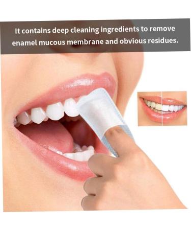 Finger Teeth Wipes - 10PCS Oral Hygiene Cleaning Wipes for Fresh Breath & Healthy Teeth - Buy Online on GoSupps.com