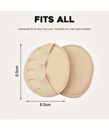 Honeycomb Fabric Forefoot Pads - Women High Heels Invisible Socks (5 pairs) - Buy Online on GoSupps.com