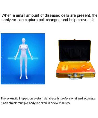 Buy Sustainable Intelligent Health Detector - 5D Quantum Resonance Analyzer for Precise Cell Health Analysis | International Shipping - Buy Online on GoSupps.com