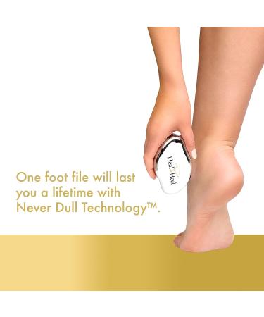 Heal A Heel NanoGlass Foot File - Callus Remover for Cracked Heels | Cracked Heel Treatment with Never Dull Technology - Glass Foot File and Heel Scraper - Buy Online on GoSupps.com