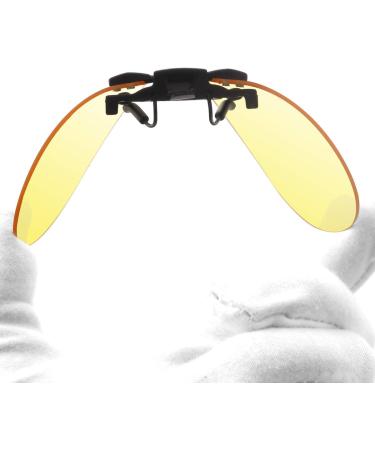 Blue Light Blocking Clip-On Glasses for Gaming - Rimless Aviator Style for Rx Frames - Buy Online on GoSupps.com