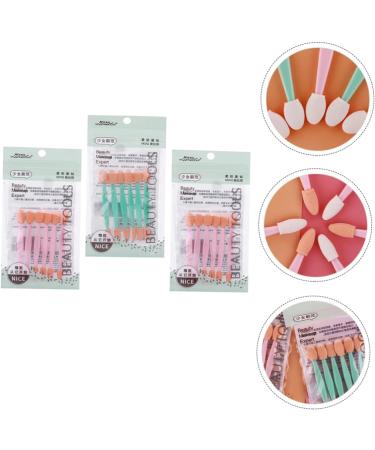 FOMIYES 2 Sets Eye Shadow Brush Ladies Suits Eyeshadow Makeup Sponge Dual Sides Eyeshadow Travel 7.4X1cmx2pcs As Shownx2pcs - Buy Online on GoSupps.com