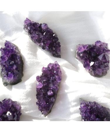 Natural Magic Natural Crystal Raw Stone Purple Quartz Gemstone Amethyst Cluster Crystal Cave Home Decoration ZJGIDTEM (Size : 3-4cm) - Buy Online on GoSupps.com