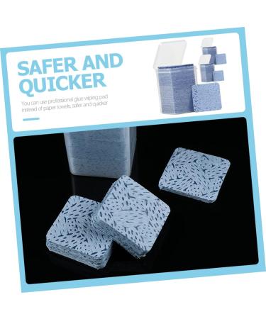 Beaupretty 12 Boxes Glue bottle mouth wipe lint nail wipes make-up remover wipes gel nail polish cleaning pads nail art gel remover eyelash glue cleaner white gel major nail glue cotton - Buy Online on GoSupps.com