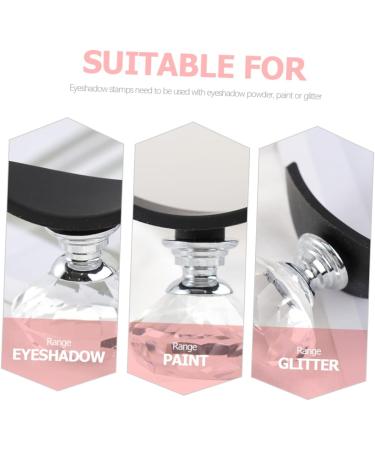 Housoutil 1 Set Eye Shadow Stamp Eyeshadow Stamp with Handle Accessories for Girls Quick Eyeshadow Stamp Eye Makeup Household Tools Makeup Eyeshadow Home Tools Silica Gel The Lazy Seal - Buy Online on GoSupps.com