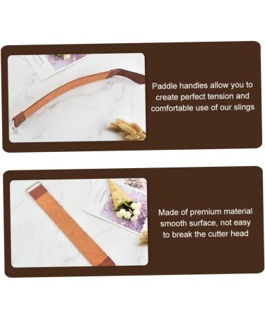 Fomiyes Leather Tools Face Scraper & Scissor Sharpener | Double-Sided Sharpening Tape & Razor Strap - Ideal for Barbers - Buy Online on GoSupps.com