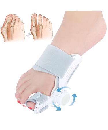 Bunion Corrector Big Toe Straighteners Orthopedic Toe Separators Brace for Women and Men Adjustable Bunion Splint Big Toe Corrector Straightener for Bunion Relief