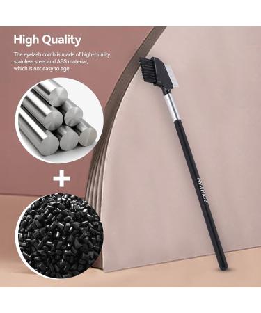 Double-Sided Eyebrow Brush 2-in-1 - Eyelash Comb for Lashes & Brows - 3PCS - Buy Online on GoSupps.com