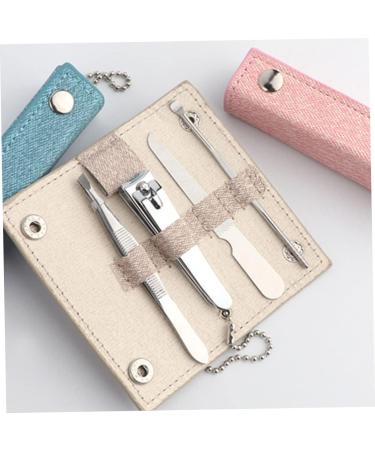 Buy Healvian Professional Nail Clippers - 15 Pcs Portable Nail Tool Set with Ear Spoon - Travel-Friendly Pink Nail Tools - Buy Online on GoSupps.com