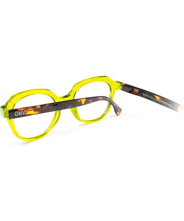Gian Marco Venturi Women's Ferrara Reading Glasses - Green Size M | International Shipping Available - Buy Online on GoSupps.com