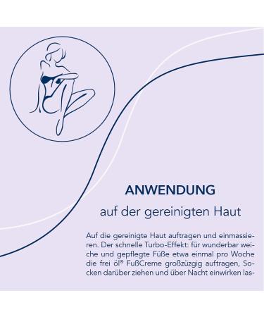 Free Oil Hydrolipid Foot Cream | 24h Moisture & Skin Barrier Protection | Vegan & Dermatologically Tested | 75ml - Buy Online on GoSupps.com