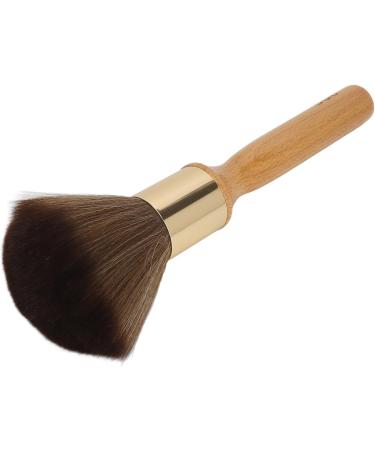 Neck Duster Brush Beech Wood Ergonomic Handle Fine Fiber Brushes Portable Broken Hair Brush for Barber Large - Buy Online on GoSupps.com