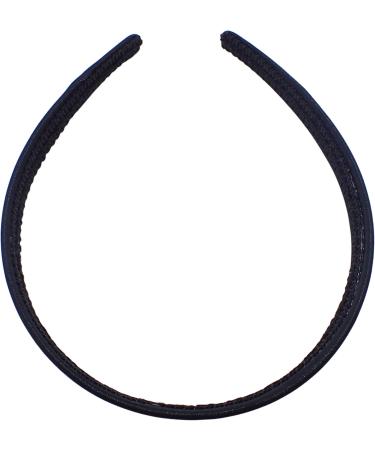 Topkids Accessories Satin Alice Headband Head Band Hairband Hair Band Women Adult Girls Kids School 60s 70s 80s Plain Aliceband 2.5cm 1" Thick Wide Hard (1 Alice Band Black) - Buy Online on GoSupps.com