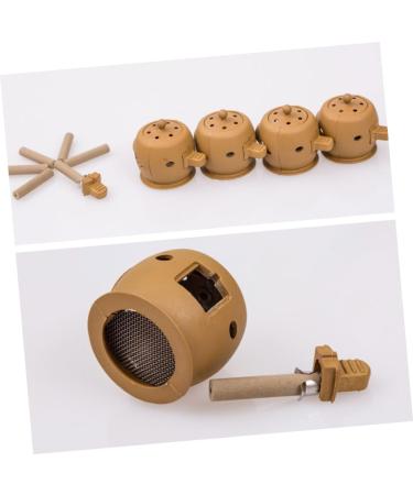 Frcolor 3 Set Acupuncture Moxa Tool - Smoke-Free Mugwort Moxibustion Stick Burner & Holder for Home Use - Buy Online on GoSupps.com