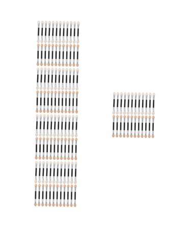 Beavorty Blush Brush 120 pcs Halloween Portable Red Skin-friendly Cosmetic Brush Sponge Eyeshadow 7.5x1x0.5cmx5pcs Beige Khaki X5pcs